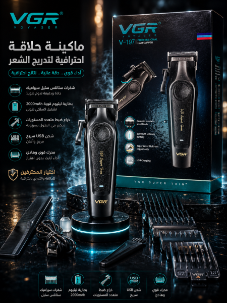 ماكنة حلاقة تدريج
