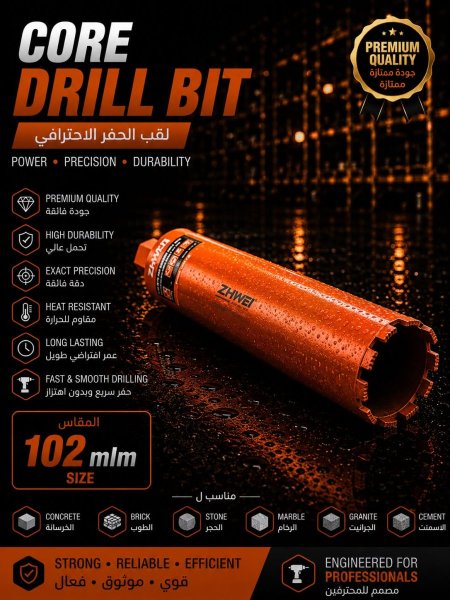 كاسة حفر باطون 102