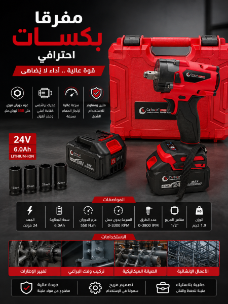 مفرقا بكسات احمر