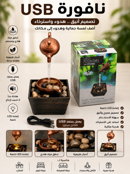 نافورة USB