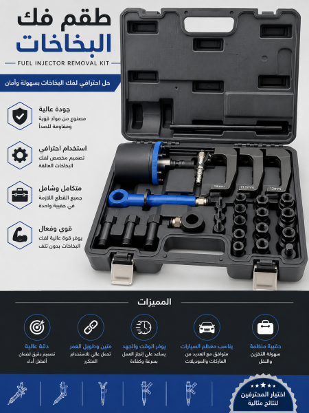 طقم فك بخاخات