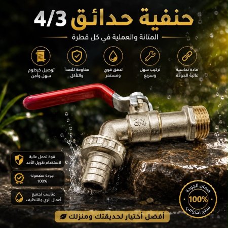 حنفية حدائق