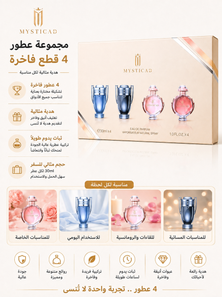 عطر رجالي و نسائي